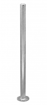 Absperrpfosten -PARVUS- aus Stahl Ø 48 mm, zum Aufdübeln